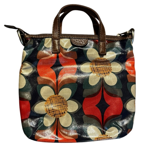 💚Fossil Flower Print Bag - Picture 2 of 11